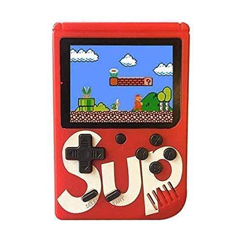 Classic Retro Game Box Toy for Kids Boys & Girls (Multi Color ,1 pcs)-(400 in 1 Sup Video Games Portable, Led Screen and USB Rechargeable, Handheld Console)