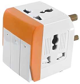3 Pin Multi Plug Socket Adapter